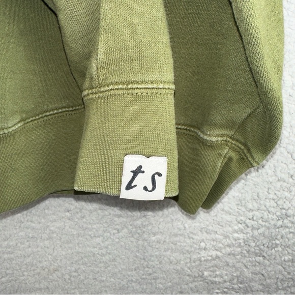 Taylor Swift Shirt Womens Large Green Ever and Evermore Hoodie Sweatshirt Y2K - Picture 4 of 8